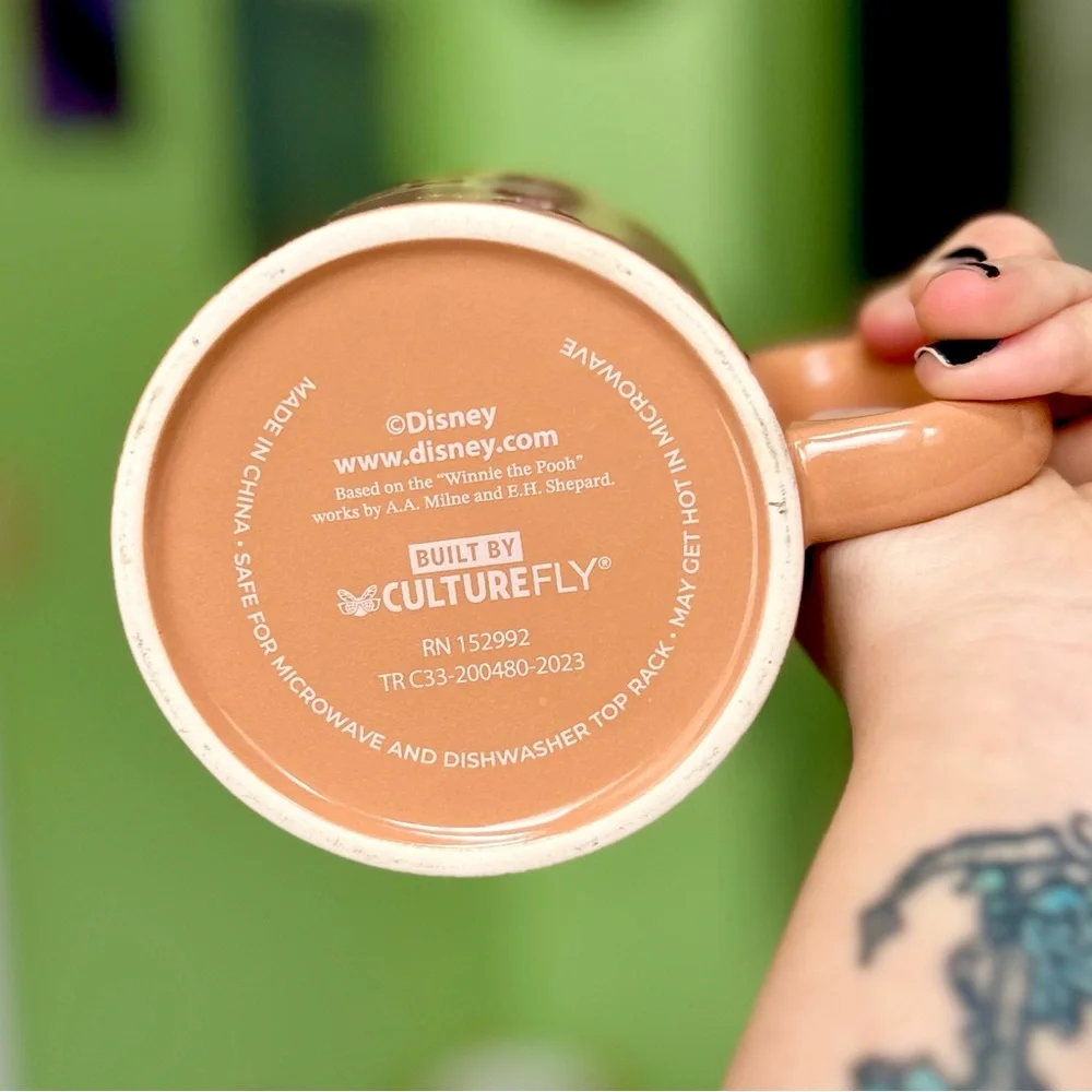 Whimsical Cute Disney Winnie The Pooh Ceramic Kitchen Cute Dining Coffee Tea Mug - Picture 3 of 6